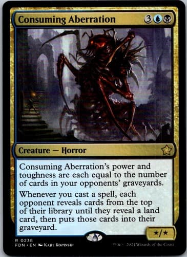 Consuming Aberration R GR1 #10 NM MTG Magic