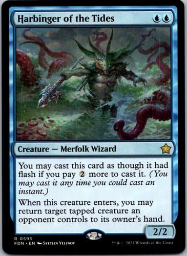 Harbinger of the Tides R J22 #306 NM MTG Magic