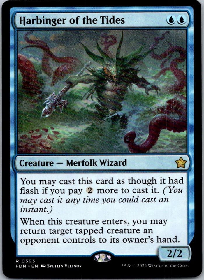 Harbinger of the Tides R J22 #306 NM MTG Magic