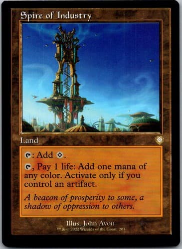 Spire of Industry R NEC #178 NM MTG Magic