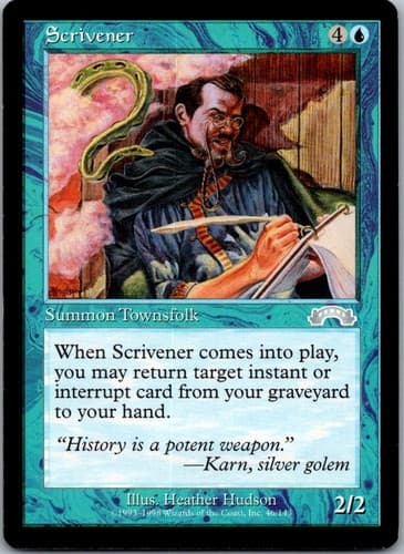 Scrivener U EXO #46 NM MTG Magic