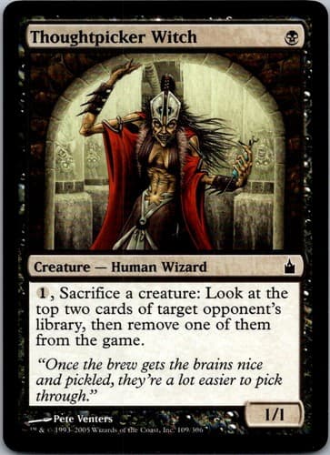 Thoughtpicker Witch C RAV #109 NM MTG Magic