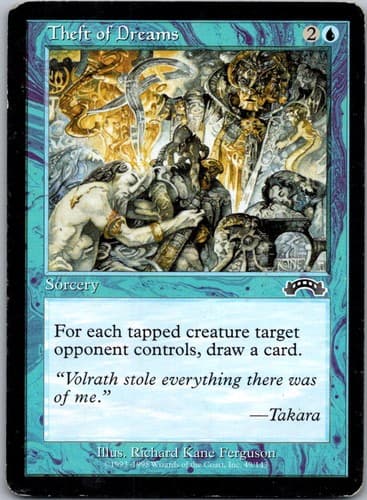Theft of Dreams C EXO #49 NM MTG Magic
