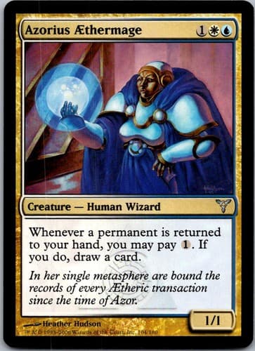 Azorius Aethermage U DIS #104 NM MTG Magic