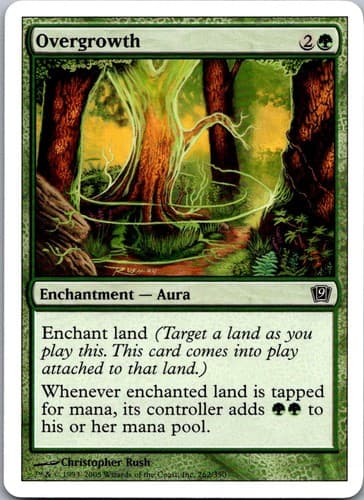 Overgrowth C 9ED #262 NM MTG Magic