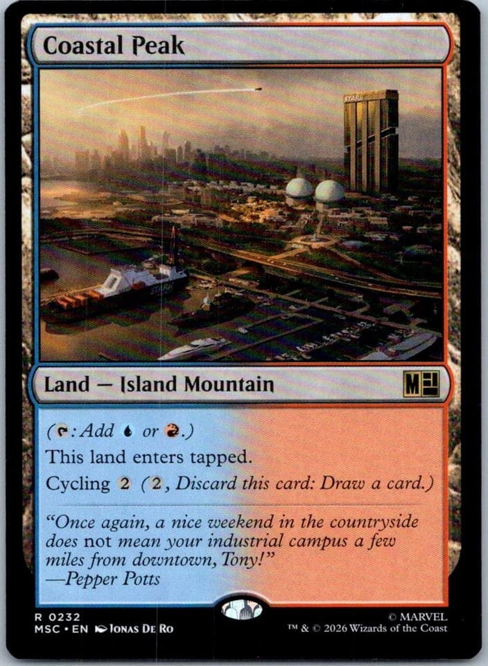 Coastal Peak R Commander: Marvel Super Heroes 232 NM