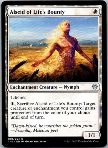 Alseid of Life's Bounty U LIST #001/254 NM MTG Magic