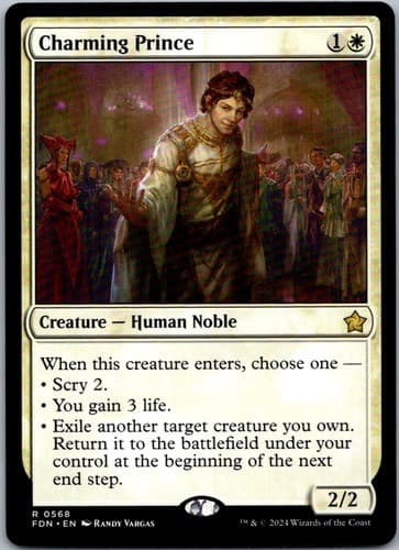 Charming Prince R PPELD #8 NM MTG Magic