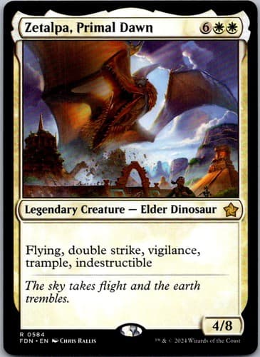 Zetalpa, Primal Dawn R GN2 #15 LP MTG Magic