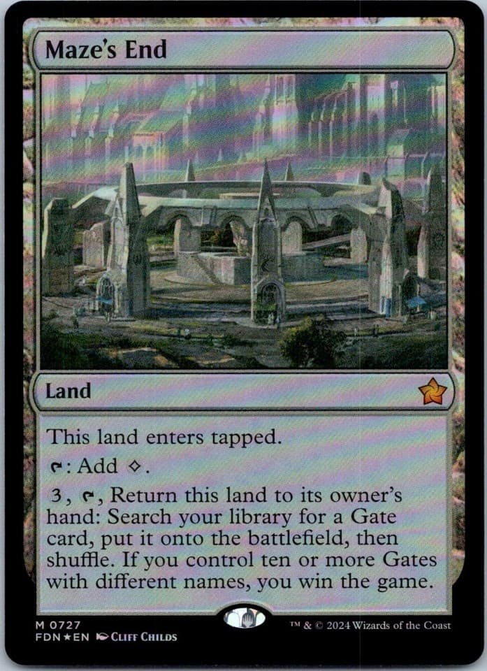 Maze's End M Foundations 727 NM