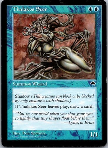 Thalakos Seer C TMP #94 NM MTG Magic