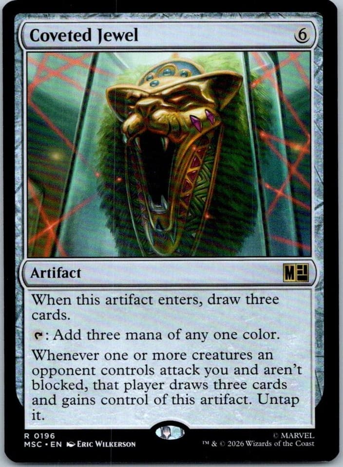 Coveted Jewel R Commander: Marvel Super Heroes 196 NM