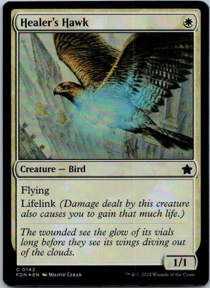Healer's Hawk () C Foundations 142 NM