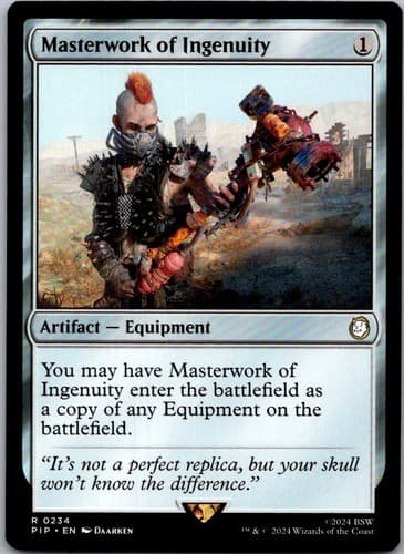 Masterwork of Ingenuity R PIP #234 LP MTG Magic