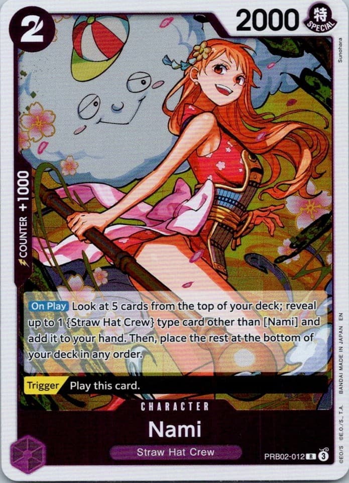 Nami R Premium Booster - The Best - Vol. 2 PRB02 - 012 NM