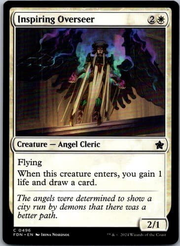 Inspiring Overseer C LIST #018/281 NM MTG Magic