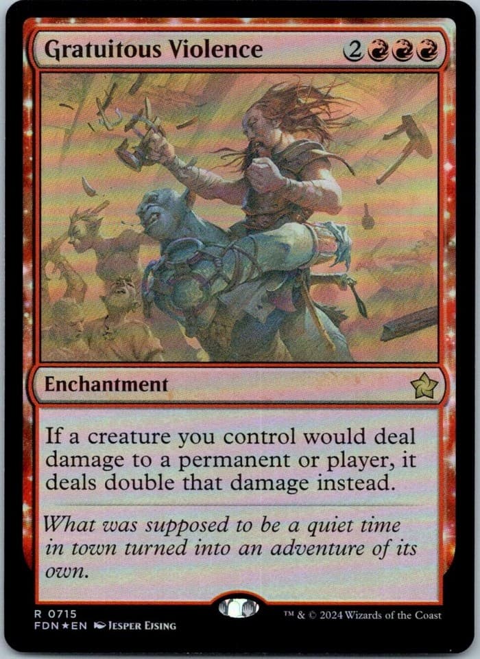 Gratuitous Violence R Foundations 715 NM