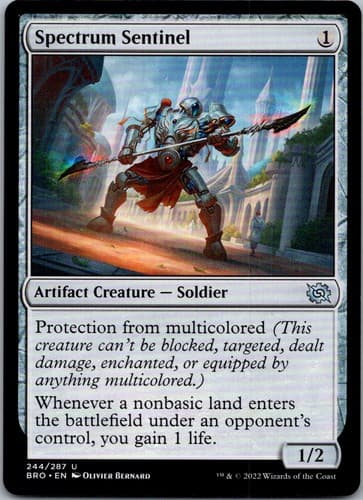 Spectrum Sentinel U BRO #244 NM MTG Magic