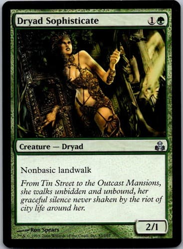 Dryad Sophisticate U GPT #83 NM MTG Magic