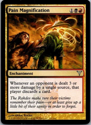 Pain Magnification U LIST #121/180 NM MTG Magic
