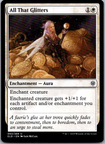 All That Glitters U LIST #002/269 NM MTG Magic