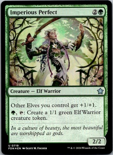 Imperious Perfect R EMA #173 NM MTG Magic