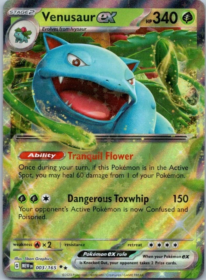 Venusaur Holo Rare Supreme Victors 13 NM