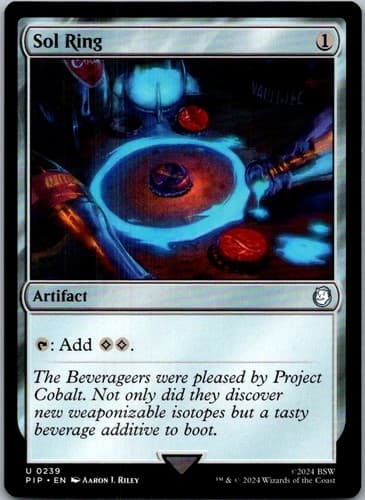 Sol Ring U PIP #767 LP MTG Magic