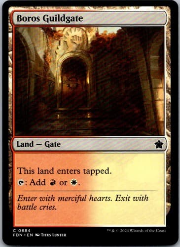 Boros Guildgate () C GRN #244 NM MTG Magic
