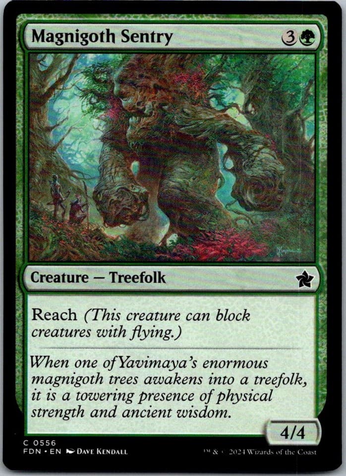Magnigoth Sentry C DMU #172 NM MTG Magic