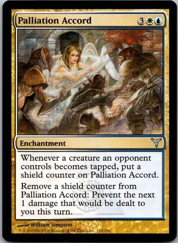 Palliation Accord U DIS #122 NM MTG Magic