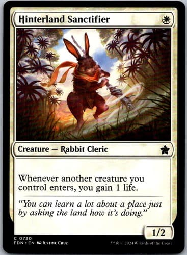 Hinterland Sanctifier C J25 #5 NM MTG Magic