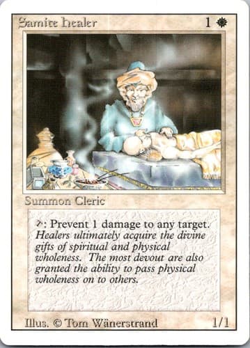 Samite Healer C 3ED # NM MTG Magic