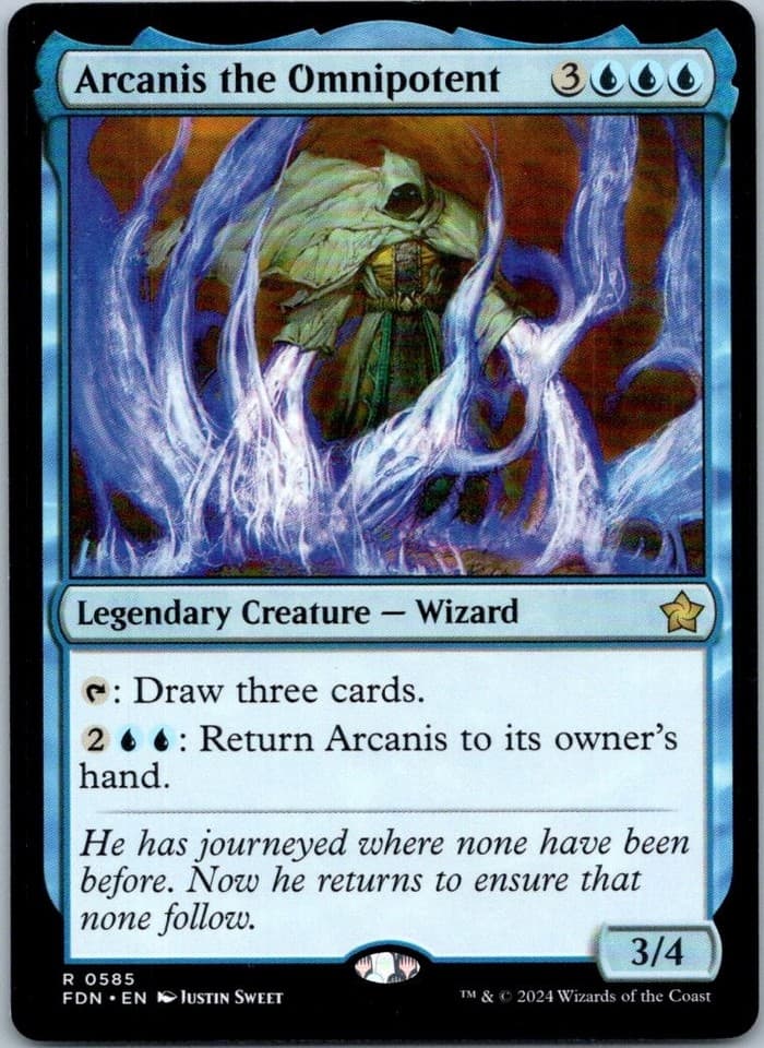 Arcanis the Omnipotent () R Foundations 585 NM