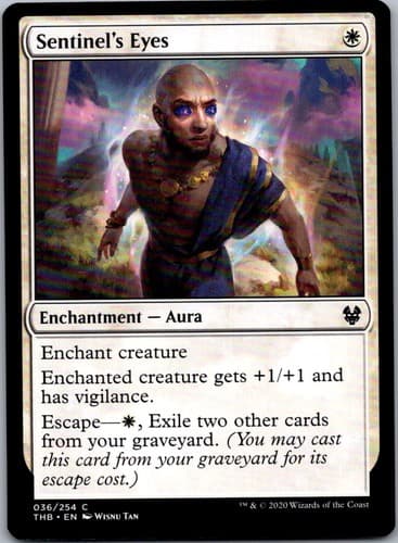 Sentinel's Eyes C THB #36 NM MTG Magic
