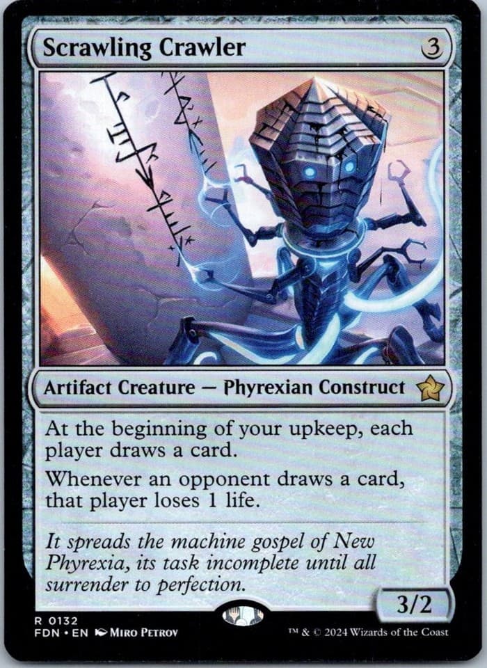 Scrawling Crawler R Foundations 132 NM