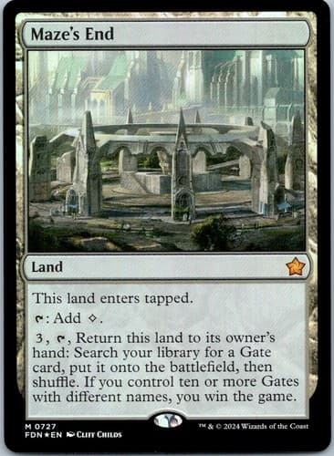 Maze's End M Foundations 727 NM