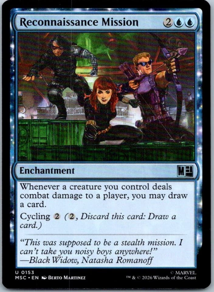Reconnaissance Mission U Commander: Marvel Super Heroes 153 NM
