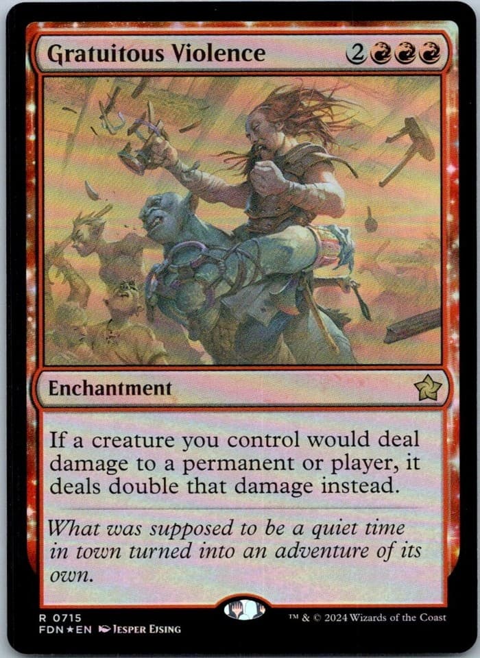Gratuitous Violence R Foundations 715 NM