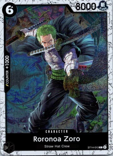 Roronoa Zoro C Starter Deck 14: 3D2Y ST14 - 013 NM