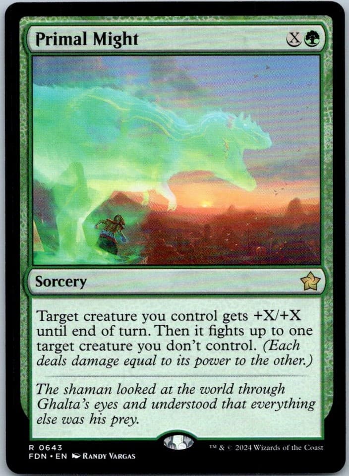 Primal Might () R Foundations 643 NM