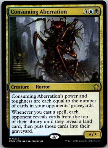 Consuming Aberration R GR1 #10 NM MTG Magic