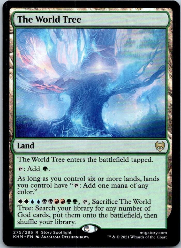 The World Tree R The List Reprints 275/285 NM