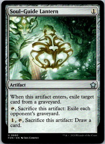Soul - Guide Lantern U WOE #251 NM MTG Magic