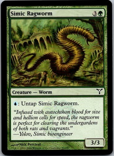 Simic Ragworm C DIS #93 NM MTG Magic