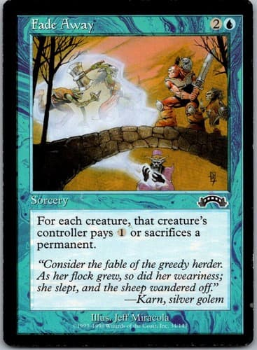 Fade Away C EXO #34 NM MTG Magic