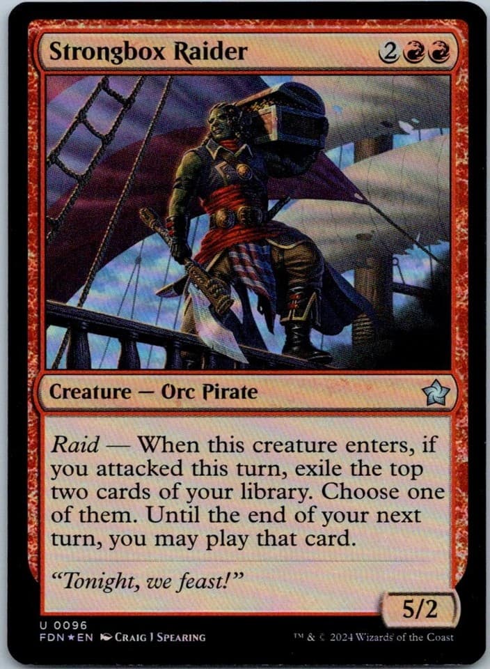 Strongbox Raider U Foundations 96 NM
