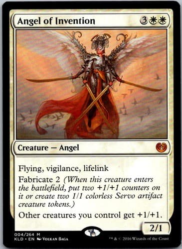 Angel of Invention M KLD #4 LP MTG Magic