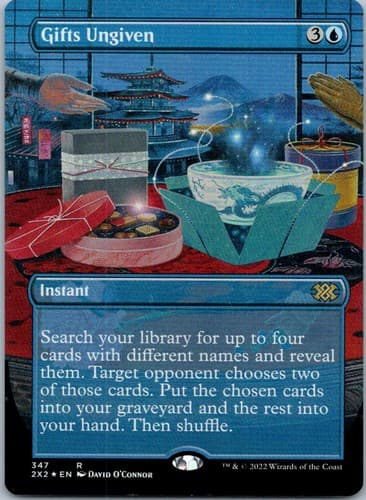Gifts Ungiven (Borderless) R Double Masters 2022 347 NM
