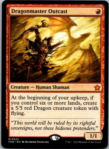 Dragonmaster Outcast M SCD #136 LP MTG Magic